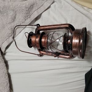 Vintage Bronze finished lamp